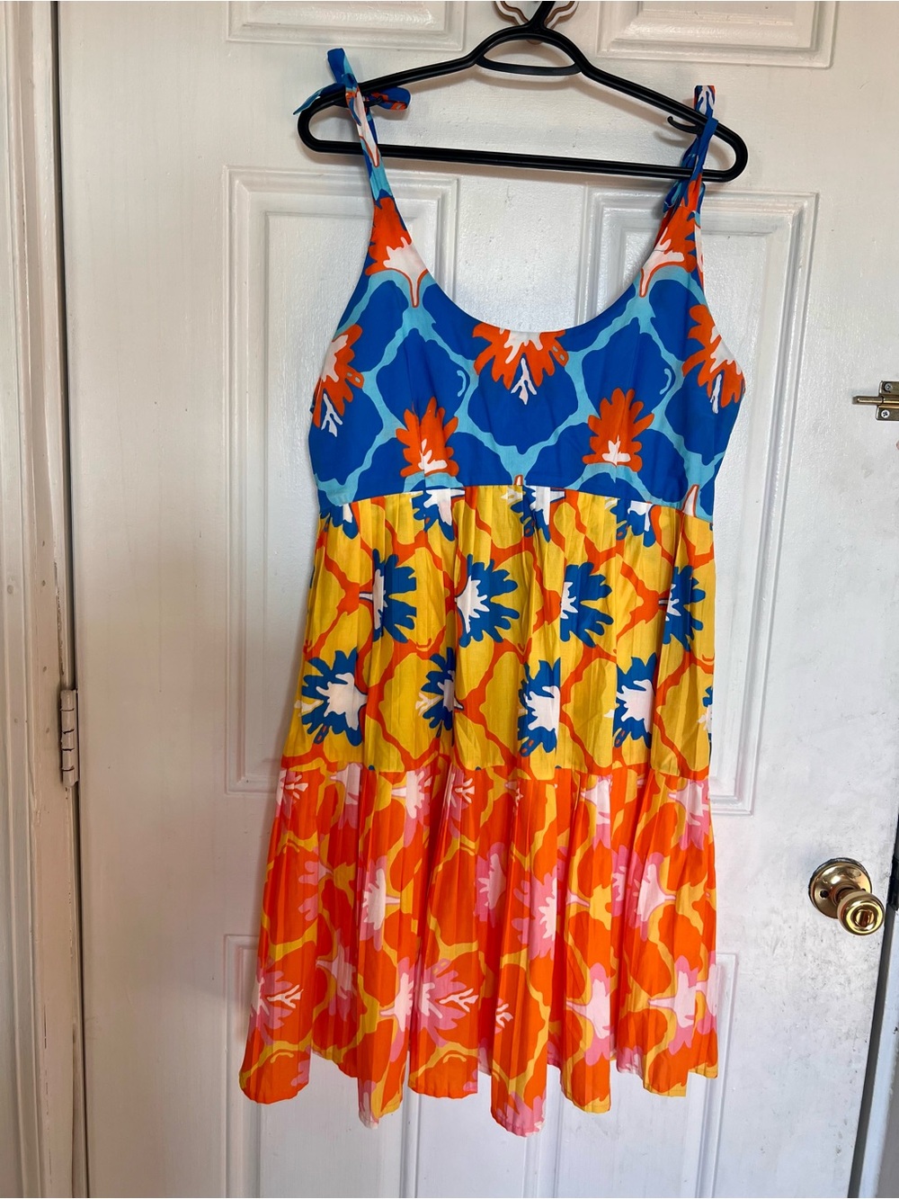 CK Bradley | Bright Multi-Color Tiered Sundress